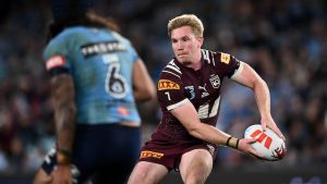 Live: Maroons suffer Origin blow with halfback Dearden needing ankle surgery
