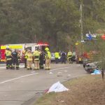 No bail for P-plater over Newcastle crash that left five-year-old in induced coma and injured nine other NRL fans