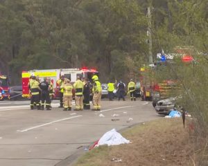 No bail for P-plater over Newcastle crash that left five-year-old in induced coma and injured nine other NRL fans