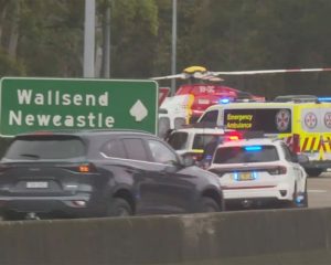 Several people injured after vehicle hits crowd in Newcastle waiting to farewell Knights team bus