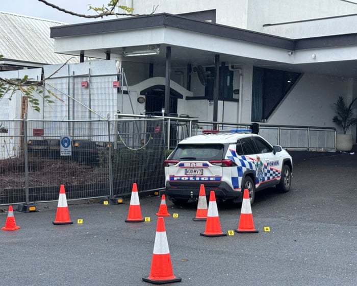 ‘Horrific’: woman, 19, shot in head in drive-by shooting outside boxing event near Brisbane
